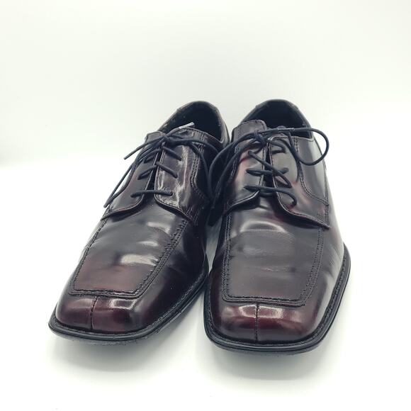 Alfani Square Toe Derby Dress Shoes red brown men\'s size 10 main image 9